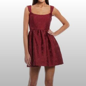 Sachin & Babi x Dillards Gail Floral Jacquard Fit and Flare Mini Dress - Size 12